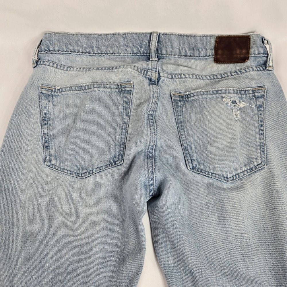 Abercrombie & Fitch Langdon Skinny Jeans Ripped Distressed Lt Wash‎ 30x32 Thrash - Picture 15 of 15